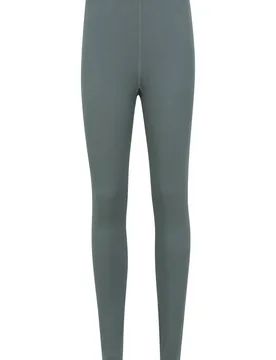 Women's 'Keep The Heat' Warm Moisture Wicking Isotherm Baselayer Ski Pants in Khaki Size: 6 - Khaki - Size: 6 - Mountain Warehouse - FashionsVida