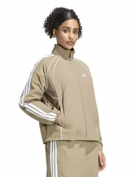 Veste De Survêtement Iconic Woven 3 Stripes Khaki Six S - Adidas - FashionsVida