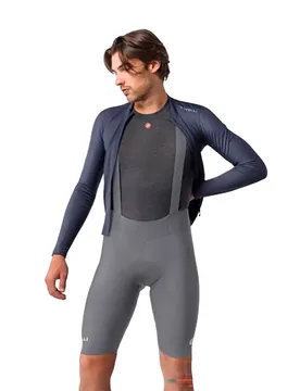 Salopette Espresso Thermal Smoky Gray - Castelli - FashionsVida