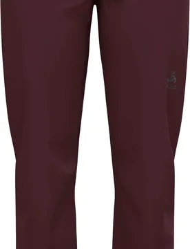 Softshell-Hose Pants Regular Length Brensholmen W Fudge für Damen aus Softshell Größe XS Bordeaux - Odlo - FashionsVida