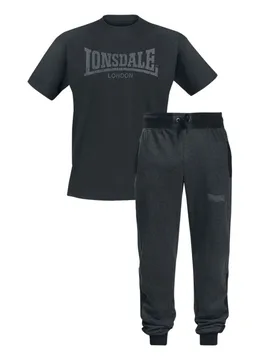 T-Shirt - Lonsdale T-Shirt Jogginghose Bundle - XXL - für Männer - Größe XXL - schwarz - Männer - male - Lonsdale London - FashionsVida