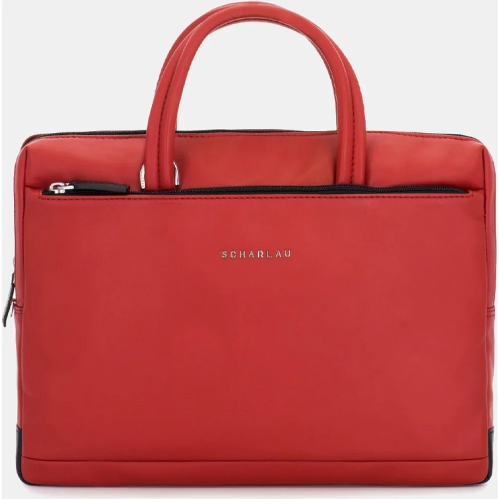 Portadocumentos unisex de piel bovina en color - Scharlau - FashionsVida