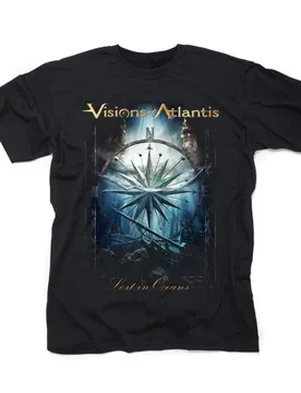 T-Shirt - Lost In Oceans - S bis XXL - für Männer - Größe XXL - schwarz - Lizenziertes Merchandise! - Männer - male - Visions Of Atlantis - FashionsVida