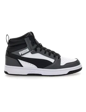 Sneakers nere e bianche mid-cut inserti a contrasto Rebound V6 42 - Puma - FashionsVida