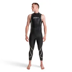 Ascend Sleeveless Neoprene Wetsuit Black / Grey S Men