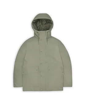 Regenparka NOME hellgrün S Herren - Rains - FashionsVida