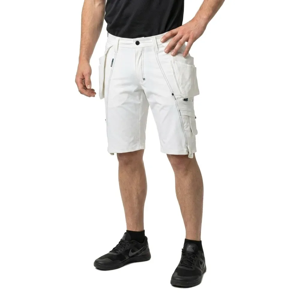 Short Advanced 17149 Hanging Pockets White 47 - MASCOT - FashionsVida