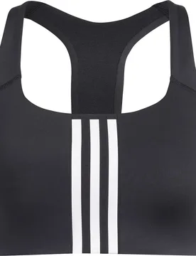 Soutien-gorge De Sport à Impact Moyen Powerimpact 3 Stripes Black XS - Adidas - FashionsVida