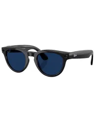Lunettes de soleil photochromiques connectées - Ray-Ban META Headliner - Gen 2 Shiny Black/Transitions Sapphire - Noir