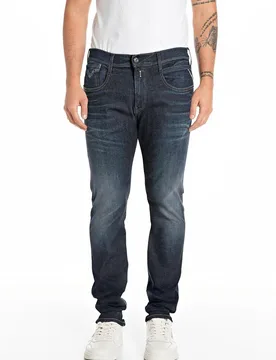Vaquero de hombre hyperflex dust con corte slim fit - Replay - FashionsVida