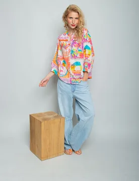 Damenbluse female - 46 - FashionsVida