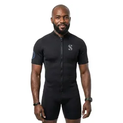 Muta Shorty A Maniche Corte Oneflex F-zip Man 2.5 Mm