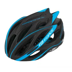 Casco bici MTb e corsa Bull blu