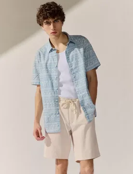 He.-Freizeithemd 1/2 Arm male - M - FashionsVida