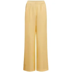 Pantalones de mujer fluidos con cintura elástica