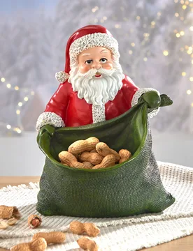 Dekofigur Nikolaus mit Sack zum Befüllen - Eldo - FashionsVida