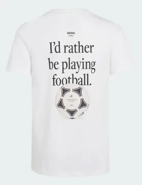 T-SHIRT GRAFICA FOOTBALL CATEGORY 11-12A White - Adidas - FashionsVida