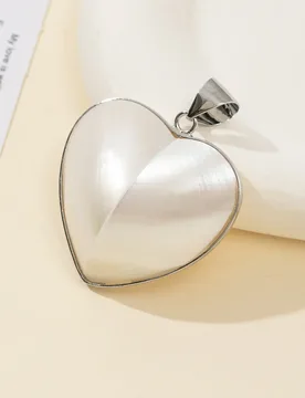 Natural Freshwater Shell Pendant Fashion Heart Shape Women Charms for Jewelry Making Supplies DIY Necklace Earrings Accessories - Aliexpress - FashionsVida