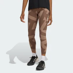 Leggings Terrex Multi Printed 44 Trace Brown / Earth Strata