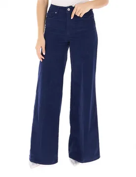 Pantalonein velluto BLU NAVY 26 - Fracomina - FashionsVida