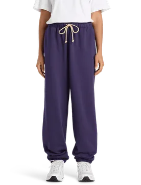 Terry Donna - Pantaloni Viola - Taglia XL - Jersey di cotone XL - New Balance - FashionsVida