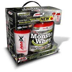 Protéine De Lactosérum Anabolic Monster Banane Et Fraise 2.2kg