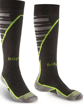 Chaussettes Longues Midweight Plus Gunmetal / Stone EU 44-47 - Bridgedale - FashionsVida