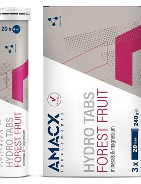 Isotonico Hydro Tabs Frutti Di Bosco 3 Unità White - Amacx - FashionsVida