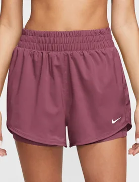 One High Waisted 2-in-1 Shorts Dusky Rose female - Nike - FashionsVida
