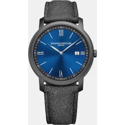 Baume & Mercier - Reloj de hombre Classima M0A10780 textil gris