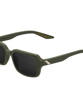 Occhiali Da Sole A Specchio Ridely Soft Tact Army Green - 100percent - FashionsVida