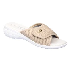 Damen-Pantolette „La Spezia“ beige 37 Damen