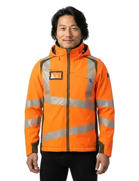Veste D´hiver Accelerate Safe 19035 Hi-Vis Orange / Moss Green 4XL - MASCOT - FashionsVida