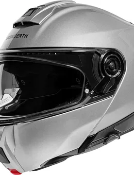 Casco Moto Modulare C5 Argento Lucido taglia S - SCHUBERTH - FashionsVida