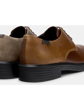Bluchers de hombre de piel dean twins - Camper - FashionsVida