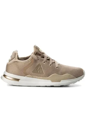 Solas Sparkly/s Womens Beige Trainers - Size Uk 4 - Le coq sportif - FashionsVida