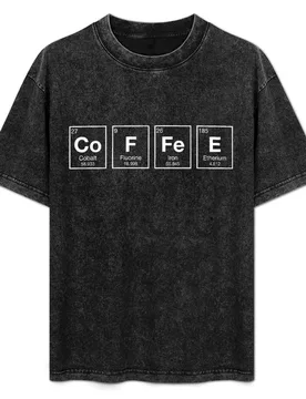 CoFFeE Periodic Table T-Shirt Outdoor Sports Short Sleeve Top - Aliexpress - FashionsVida