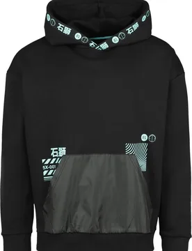 Gaming Kapuzenpullover - FOO DOG - S bis XL - für Männer - Größe L - schwarz - EMP exklusives Merchandise! - Männer - male - NEOMACHI - FashionsVida