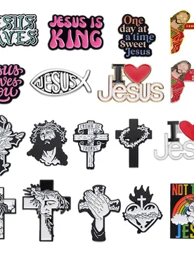 Jesus I Saw That Enamel Pin Jesus Collect Badges Brooch Accessories Decorative Backpack Lapel Clothes Brooches Jewelry Gift - Aliexpress - FashionsVida