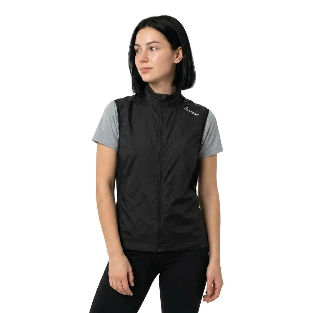 Loeffler Gilet Cf Wpm Pocket Black - Loeffler - FashionsVida