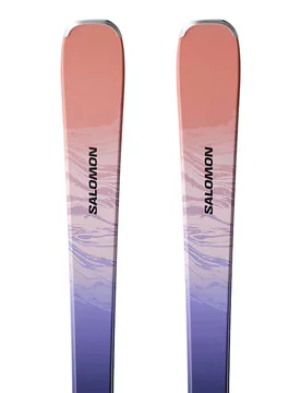 Pack De Skis Alpin Stance W F76+m10 Gw Fusion Coral / Deep Periwinkle / Fairy 138 - Salomon - FashionsVida