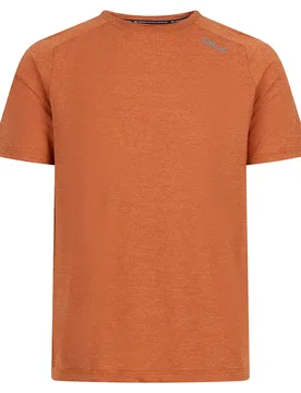 Mens Conall Dlx T-Shirt (Burnt Orange Marl) - Size X-Large - Trespass - FashionsVida