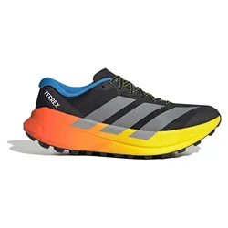 Terrex Agravic Sl Trail Running Shoes Core Black / Grey Three / Semi Impact Orange UK 6.5 Men