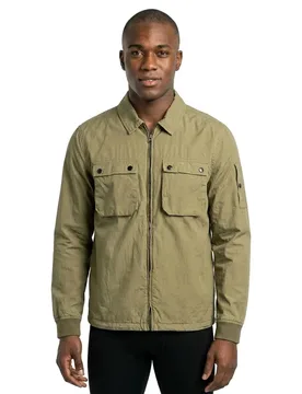 Chemise Surchemise 16032741 Dark Khaki 3XL - Fynch Hatton - FashionsVida