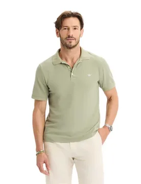 Polo à Manches Courtes Coolmax Tea L - Dockers - FashionsVida