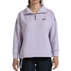 Alasia Half Zip Sweatshirt Purple Pastel L