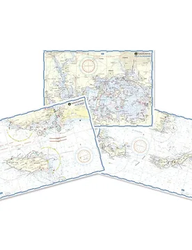 St Vaast-channel Islands Marine Chart Blue / White One Size unisex - Plastimo - FashionsVida