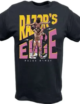 HOT SALE T SHIRTS Razor Ramon Bad Guy Gold Silhouette T-Shirt 00009812#A Wrestling Sports TEE Famous Wrestler FANS man clo - Aliexpress - FashionsVida