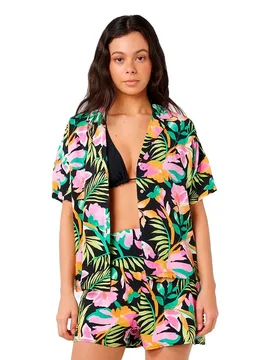 Chemise à Manches Courtes Molokaï Black M - Rip curl - FashionsVida