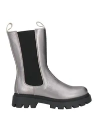 Stiefelette Damen Silber 37 Damen